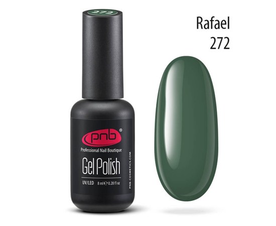 Изображение  Gel polish for nails PNB Gel Polish 8 ml, № 272, Volume (ml, g): 8, Color No.: 272