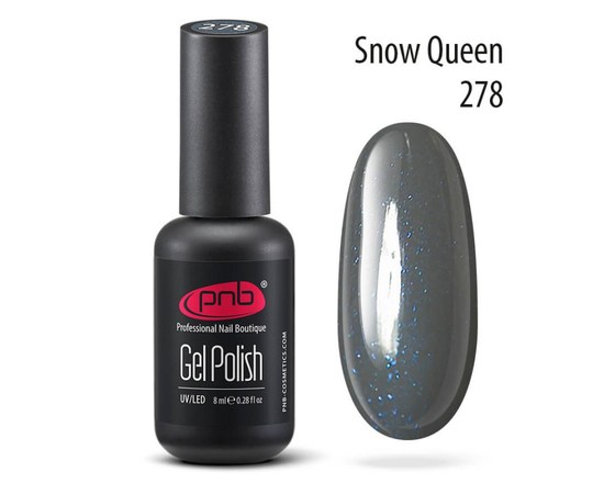 Изображение  Gel polish for nails PNB Gel Polish 8 ml, № 278, Volume (ml, g): 8, Color No.: 278