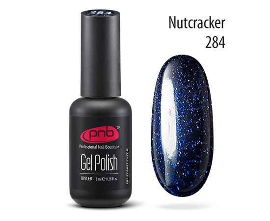Изображение  Gel polish for nails PNB Gel Polish 8 ml, № 284, Volume (ml, g): 8, Color No.: 284