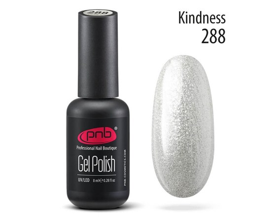 Изображение  Gel polish for nails PNB Gel Polish 8 ml, № 288, Volume (ml, g): 8, Color No.: 288