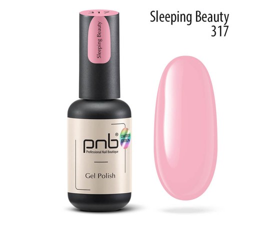 Изображение  Gel polish for nails PNB Gel Polish 8 ml, № 317, Volume (ml, g): 8, Color No.: 317