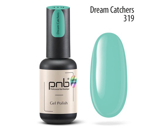 Изображение  Gel polish for nails PNB Gel Polish 8 ml, № 319, Volume (ml, g): 8, Color No.: 319