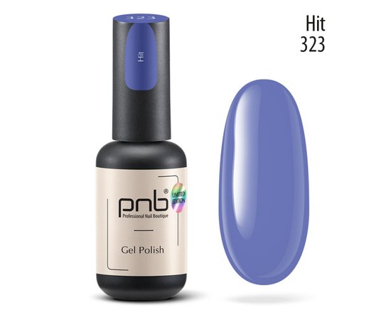 Изображение  Gel polish for nails PNB Gel Polish 8 ml, № 323, Volume (ml, g): 8, Color No.: 323
