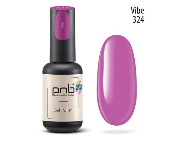 Изображение  Gel polish for nails PNB Gel Polish 8 ml, № 324, Volume (ml, g): 8, Color No.: 324