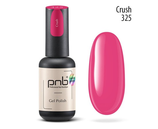 Изображение  Gel polish for nails PNB Gel Polish 8 ml, № 325, Volume (ml, g): 8, Color No.: 325