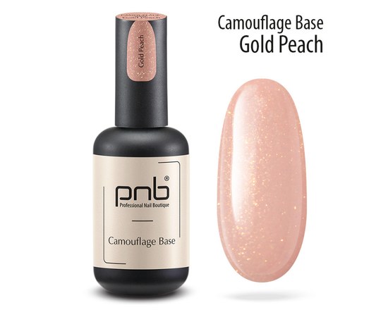 Изображение  Camouflage base PNB Camouflage Base 17 ml, Gold Peach, Volume (ml, g): 17, Color No.: Gold Peach