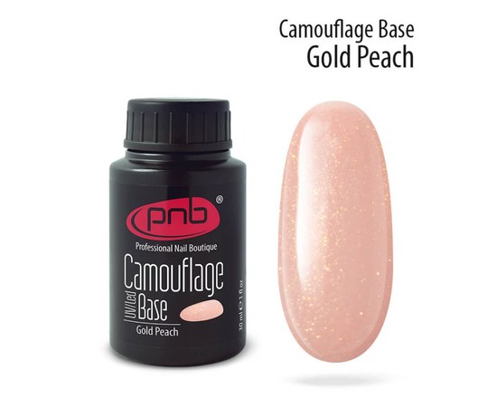 Изображение  Camouflage base PNB Camouflage Base 30 ml, Gold Peach, Volume (ml, g): 30, Color No.: Gold Peach