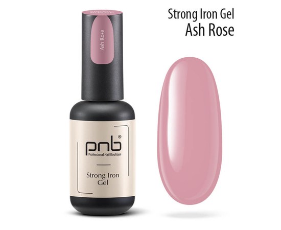 Изображение  PNB Sculpting Strong Iron Gel Ash Rose, 8 ml, Volume (ml, g): 8, Color No.: Rose