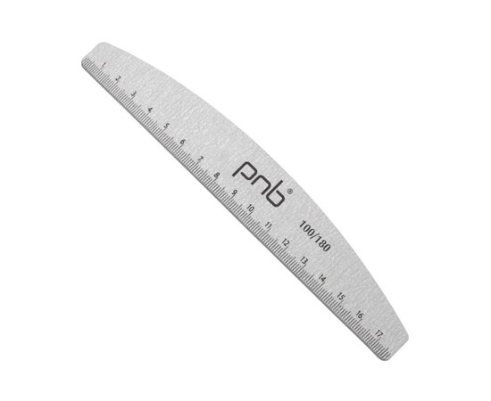 Изображение  Nail file ruler PNB 100/180, semicircle