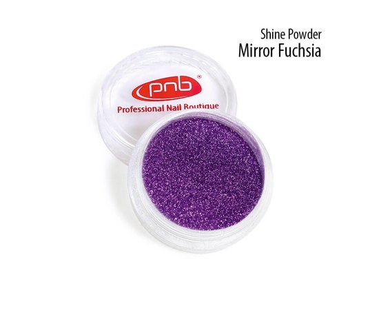 Изображение  Rubbing for nails PNB Shine Powder 0.5 g, Fuchsia