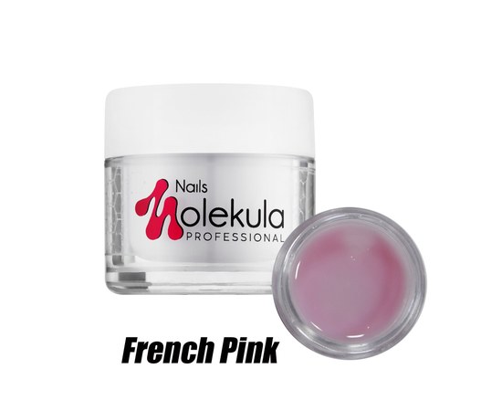 Зображення  Гель для нігтів Nails Molekula French Pink, 30, Об'єм (мл, г): 30