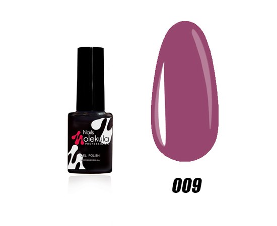 Изображение  Nails Molekula Gel Polish 6 ml, № 009 Cocoa purple, Volume (ml, g): 6, Color No.: 9