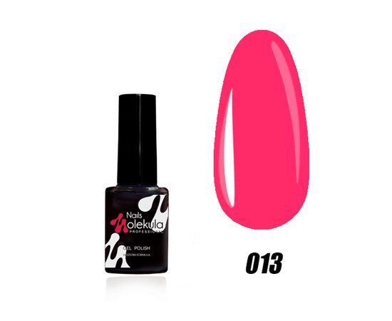 Изображение  Nails Molekula Gel Polish 6 ml, № 013 Hot pink neon, Volume (ml, g): 6, Color No.: 13