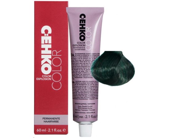 Изображение  Cream paint C:EHKO Color Explosion 00/13 mix tone green, Color No.: 00/13