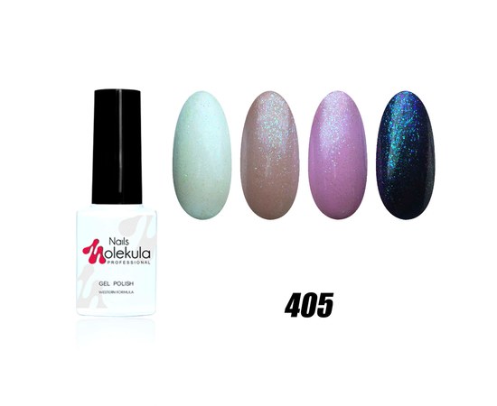 Изображение  Gel polish for nails Nails Molekula Opal Vulcanic 6 ml, № 405, Volume (ml, g): 6, Color No.: 405
