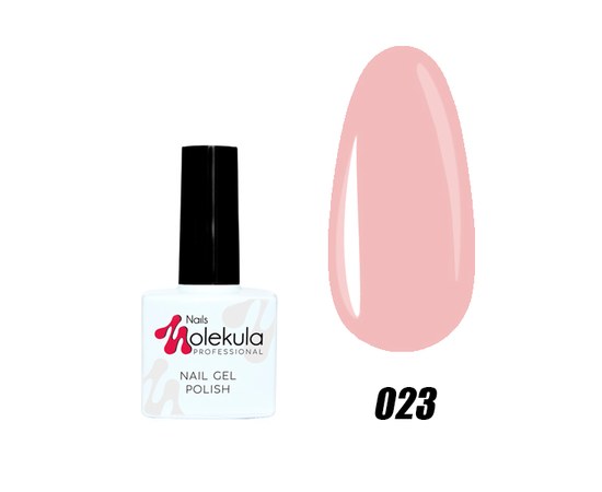 Изображение  Nails Molekula Gel Polish 11 ml, № 023 French pink, Volume (ml, g): 11, Color No.: 23