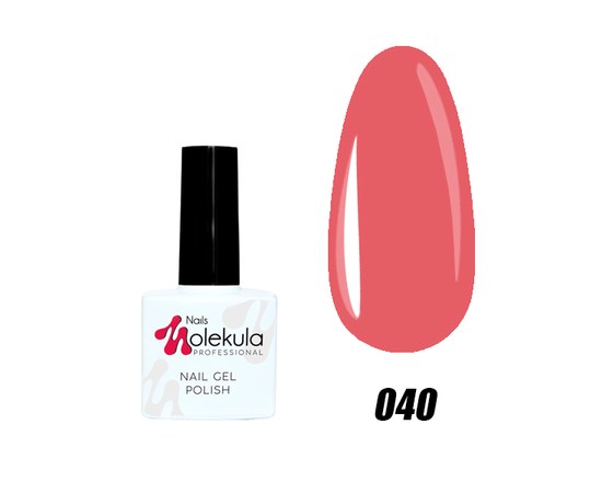 Зображення  Гель-лак для нігтів Nails Molekula Gel Polish № 40, Об'єм (мл, г): 11, Цвет №: 040