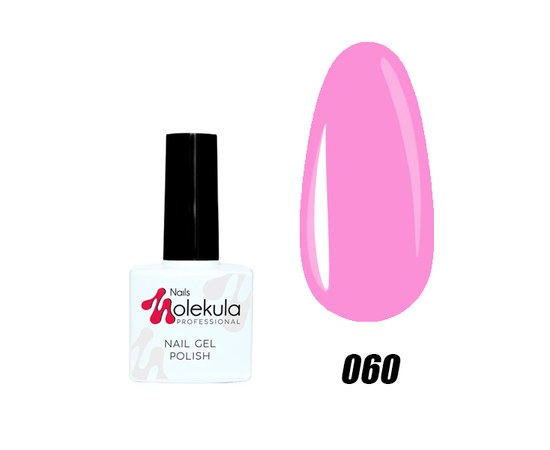 Зображення  Гель-лак для нігтів Nails Molekula Gel Polish № 60 Орхідея, Об'єм (мл, г): 11, Цвет №: 060