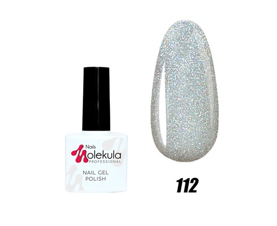 Зображення  Гель-лак для нігтів Nails Molekula Gel Polish № 112, Об'єм (мл, г): 11, Цвет №: 112