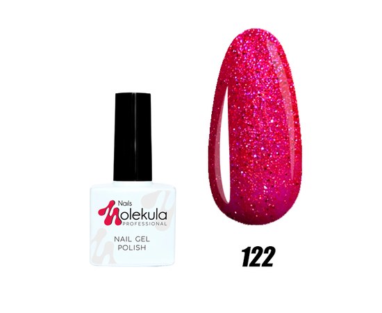 Изображение  Nails Molekula Gel Polish 11 ml, № 122, Volume (ml, g): 11, Color No.: 122