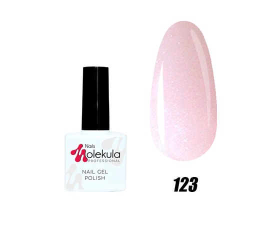 Зображення  Гель-лак для нігтів Nails Molekula Gel Polish № 123, Об'єм (мл, г): 11, Цвет №: 123