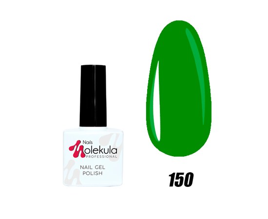 Зображення  Гель-лак для нігтів Nails Molekula Gel Polish №150 Весняна трава, Об'єм (мл, г): 11, Цвет №: 150