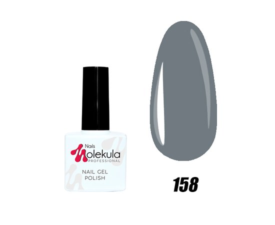 Зображення  Гель-лак для нігтів Nails Molekula Gel Polish № 158, Об'єм (мл, г): 11, Цвет №: 158