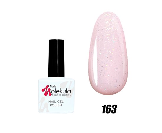 Зображення  Гель-лак для нігтів Nails Molekula Gel Polish № 163, Об'єм (мл, г): 11, Цвет №: 163