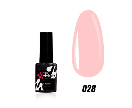 Изображение  Nails Molekula Gel Polish 6 ml, № 028 French pink, Volume (ml, g): 6, Color No.: 28