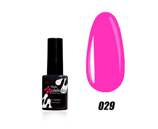 Изображение  Nails Molekula Gel Polish 6 ml, № 029 Pink, Volume (ml, g): 6, Color No.: 29