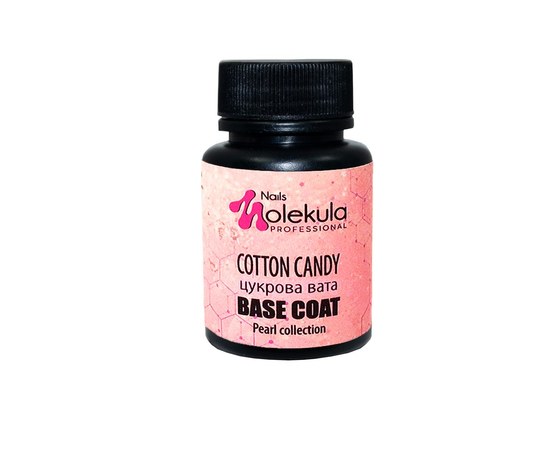 Изображение  Base for gel polish Nails Molekula Base Pearl 30 ml, Cotton Candy