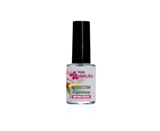 Изображение  Watercolor corrector for nail design Nails Molekula 6 ml, transparent