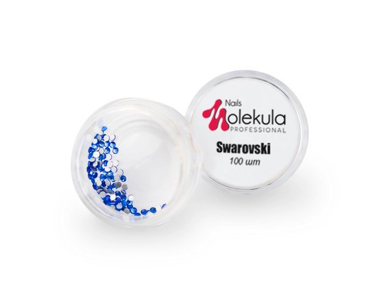 Изображение  Камни Nails Molekula SWAROVSKI №3 Синий 100шт