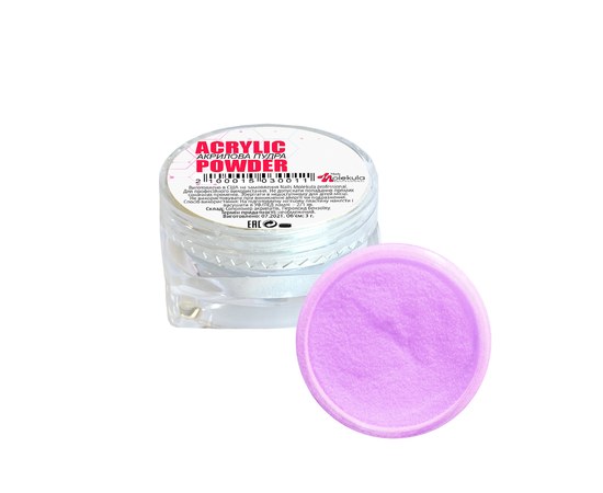 Изображение  Acrylic powder for nails Nails Molekula 3 g, № 09, Color No.: 9