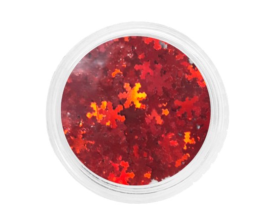 Изображение  Snowflake Molekula (red)