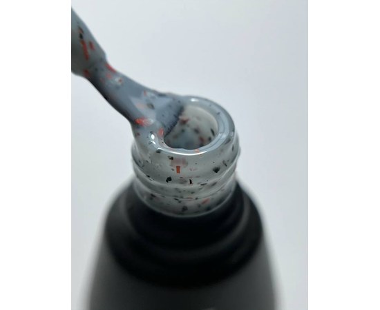Изображение 2 Камуфлирующая база для ногтей Siller Terrazzo Base 8 мл, № 1 серая с цветной поталью, Объем (мл, г): 8, Вариант: 001