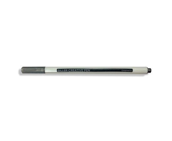 Зображення  Ручка для розпису нігтів Siller Creative Pen, Graphite