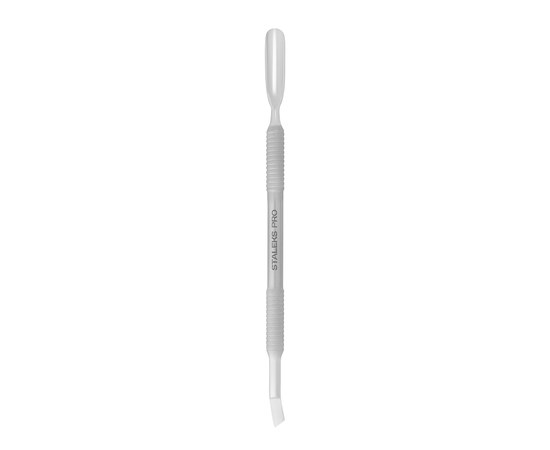 Изображение  Manicure spatula Staleks Pro Smart 50 Type 6 (narrow rounded pusher + bent blade)