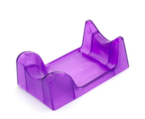 Зображення  Пластикова підставка під ручку фрезера, фіолетова.