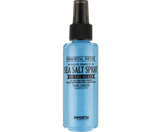 Зображення  Спрей для волосся соляний Immortal Infuse Sea Salt Spray 100мл