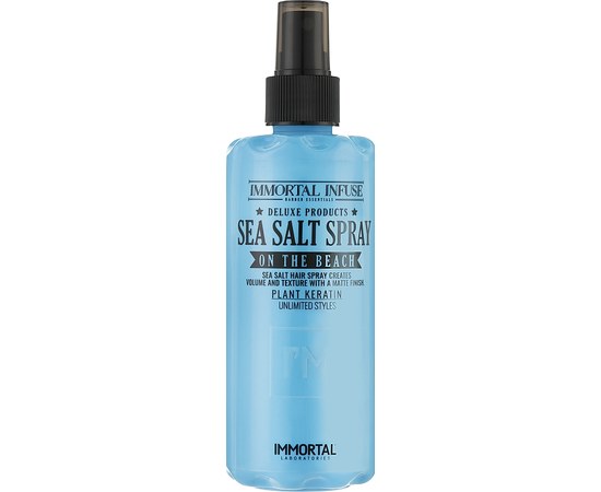 Изображение  Спрей для волос соляной Immortal Infuse Sea Salt Spray 250 мл