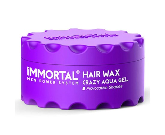 Зображення  Віск для волосся Immortal Crazy Aqua Gel 150 мл