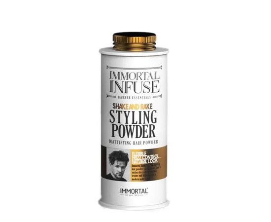 Зображення  Пудра для волосся стайлинг Immortal Infuse Styling Powder Wax 20 г