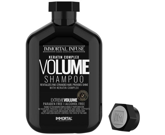 Зображення  Шампунь для об'єму волосся чоловічий Immortal Infuse Volume Shampoo 500 мл