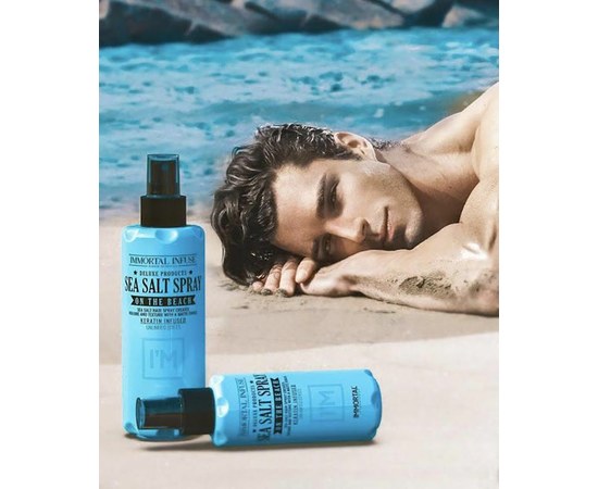 Изображение 2 Спрей для волос соляной Immortal Infuse Sea Salt Spray 100мл