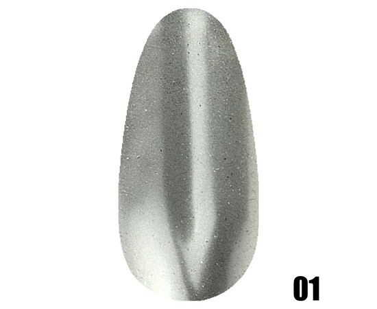 Зображення  Дзеркальна пудра для нігтів Molekula Nails Mirror Powder 0,5 г - №01