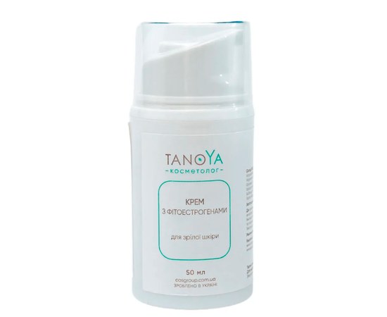 Изображение  Cream with phytoestrogens for mature skin TANOYA, 50 ml, Volume (ml, g): 50