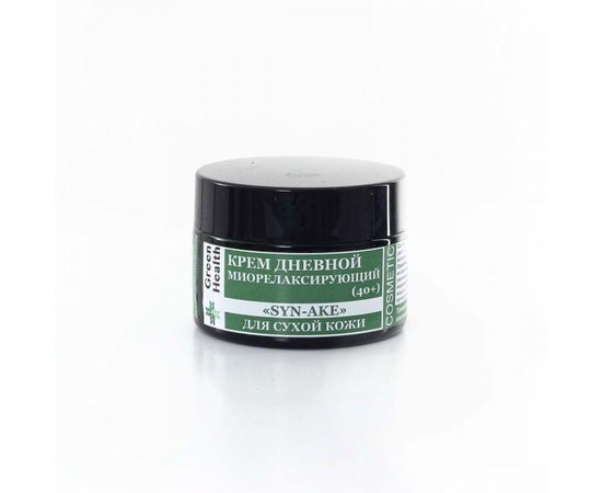 Изображение  Muscle-relaxing day cream "SYN-AKE" for dry skin (40+), GreenHealth, 50 ml, Volume (ml, g): 50