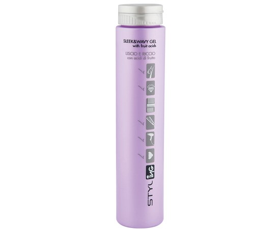Изображение  Gel for straight and curly hair ING Prof Styling Sleek And Wavy Gel 250 ml