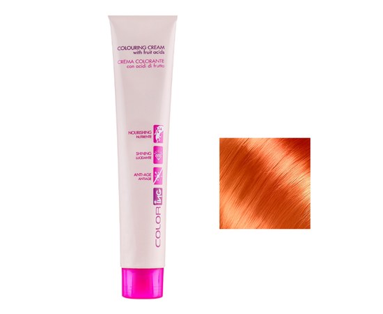 Изображение  Cream hair dye ING Prof Coloring Cream 60 ml 8.44 light blond copper intense, Volume (ml, g): 60, Color No.: 8.44